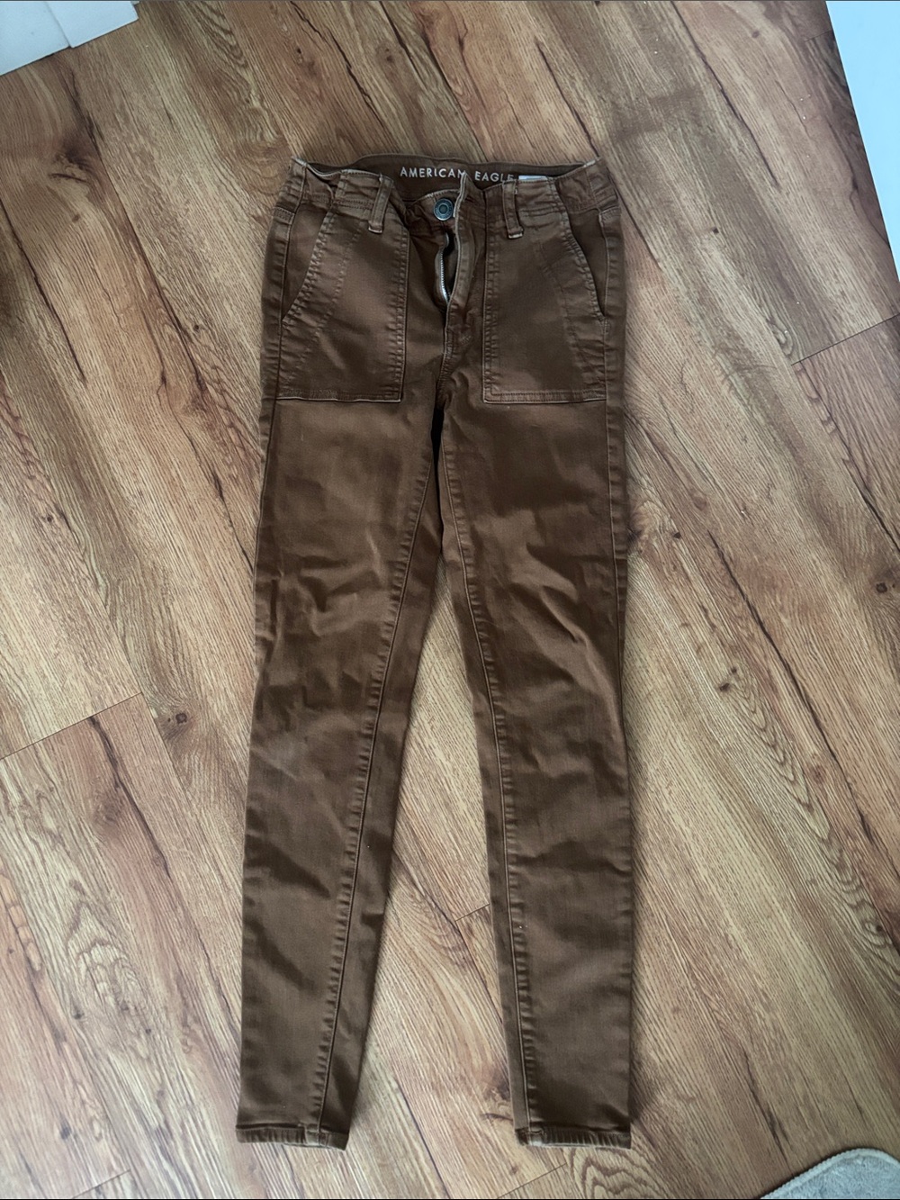 American Eagle Outfitters High-Rise Brown Women’s Jeans